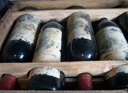 null BORDEAUX (HAUT-MÉDOC), rouge, Château Lanessan 1985, 12 bouteilles (caisse d'origine)...