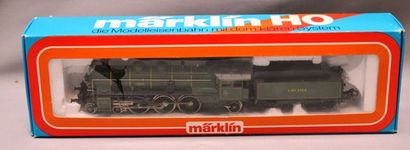 null MÄRKLIN 3092, locomotive à vapeur bavaroise "KAY BAY STS B" verte, type pacific,...