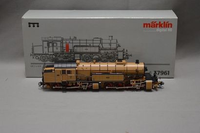 null MÄRKLIN 37961, loco-tender Gtl 2x 4/4 couleur sable, digital, année 2002, boîte...