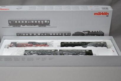 null MÄRKLIN 26564, coffret de train : loco BR 24 et voitures transformées - Zugpackung...