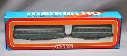 null MÄRKLIN 3135, chemins de fer à vapeur des 3 vallées Marienbourg, neuf en boîte...