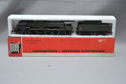 null JOUEF (2) : 8260, locomotive à vapeur 241P, tender 4 axes (EB) - Keyser model...