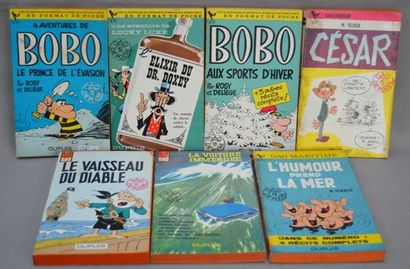 null GAG, ensemble de 7 livres de poche "Les classiques du dessin d'humour et d'aventures",...