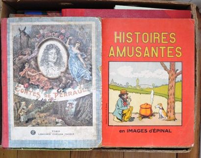 null Bibliothèque de Suzette, 38 albums + 9 Tribly + 33 livres d'enfant anciens,...
