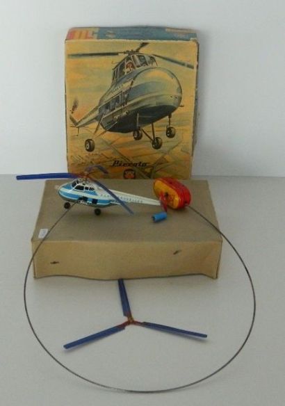 null ARNOLD France, Piccolo, remote control helicopter [boîte d'origine, traces d'usage...
