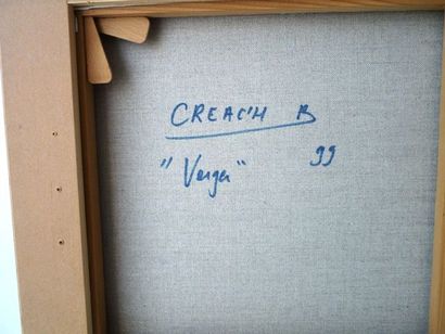 CRÉACH Bertrand (1947) "Verger", [19]99, huile sur toile, signée, datée et titrée...