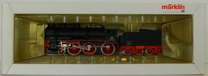 null MÄRKLIN Hobby 3099, locomotive 230 noire, type BR 038, série 038 772-0 dela...