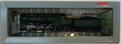 null MÄRKLIN 3618, locomotive à vapeur Pacific noire, type BR 18, digital [boîte...