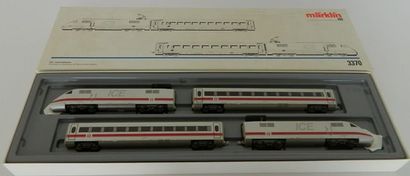 null MÄRKLIN 3370, ICE InterCity Express, train à grande vitesse de la Deutsche Bundesbahn,...