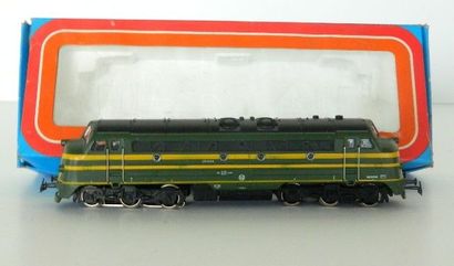 null MÄRKLIN 3066 (1re version), locomotive diesel CC, série 2004008 de la SNCB en...