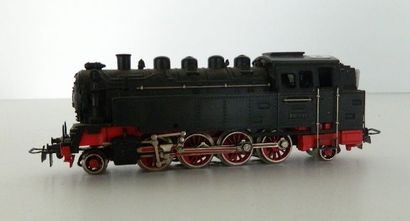 null MÄRKLIN TT800, loco-tender 141 noire [très bel état d'origine, quasi neuve,...