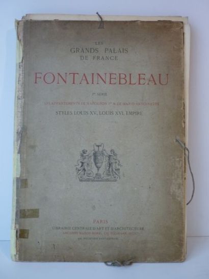 null Illustrations sur "Les Grands Palais de France", XIXe :

trois volumes sur Fontainebleau...