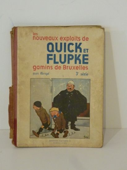 null HERGÉ, REMI Georges dit (1907-1983), Les Nouveaux Exploits de Quick et Flupke,...