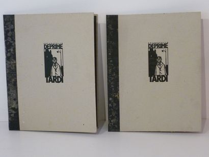 null TARDI, porte-folio "Déprime", 2 exemplaires tirés sur 750 [état moyen].