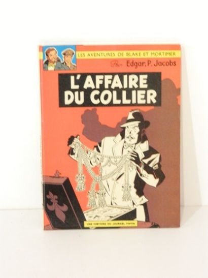 null JACOBS E. P., Les Aventures de Blake et Mortimer, "L'Affaire du collier" (édition...
