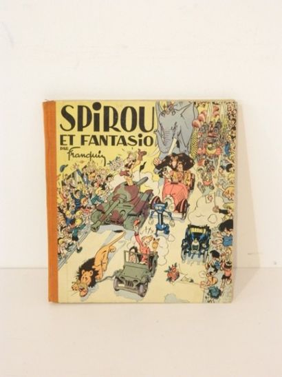 null FRANQUIN, Les Aventures de Spirou et Fantasio (édition originale de 1948, petit...