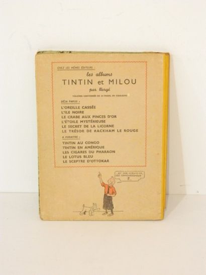 null HERGÉ, REMI Georges dit (1907-1983), Les Aventures de Tintin, "Le Trésor de...
