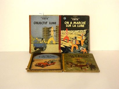 null HERGÉ, REMI Georges dit (1907-1983), Les Aventures de Tintin, "Objectif lune"...