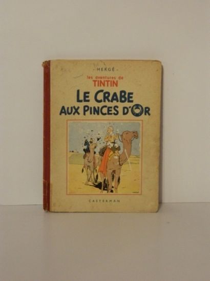 null HERGÉ, REMI Georges dit (1907-1983), Les Aventures de Tintin, "Le Crabe aux...