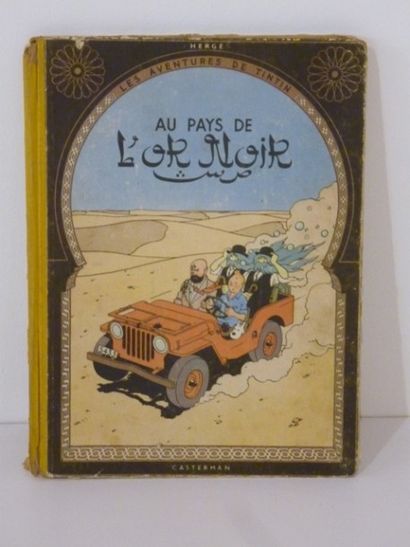 null HERGÉ, REMI Georges dit (1907-1983), Les Aventures de Tintin, "Au pays de l’or...