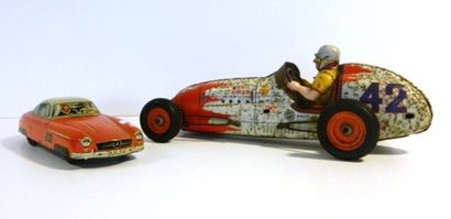 null Véhicules automobiles (2) : GEM, voiture de course japonaise "Super Racer Montlhery",...