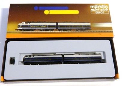 null MÄRKLIN Mini club 88602 - USA, locomotive diesel-électrique EMD F7 Baltimore...