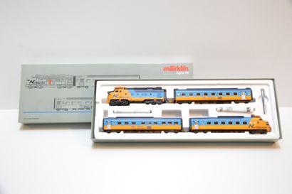 null MÄRKLIN 37500, triebwagen NORTHLANDER II der Ontario Northland Railway, 1988,...