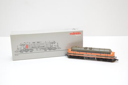 null MÄRKLIN 37662, loco diesel américaine CC en brun et orange du Great Northern,...