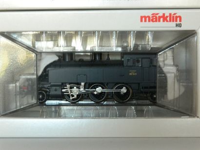 null MÄRKLIN, 2 locomotives françaises : 3414, loco avec tender, série 150Z noire...