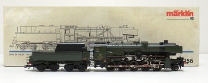 null MÄRKLIN 34156, locomotive belge, série 26 de la SNCB en vert, Delta et digital,...