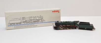 null MÄRKLIN 34883, locomotive 150 verte, série 25021 de la SNCB, tender 4 axes,...
