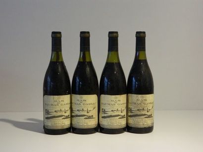 null Languedoc, IGP Pays de l'Hérault, quatre bouteilles du Domaine Mas de Daumas...
