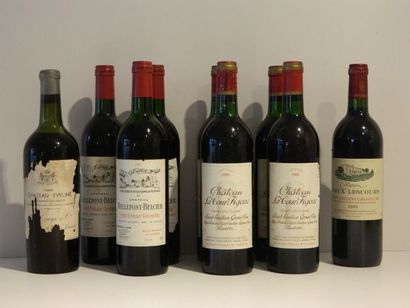 null Ensemble de neuf bouteilles de Saint-Émilion :

Bordeaux, Saint-Émilion, trois...