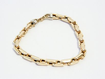 null Bracelet en or jaune 18k, 14,2 g env.