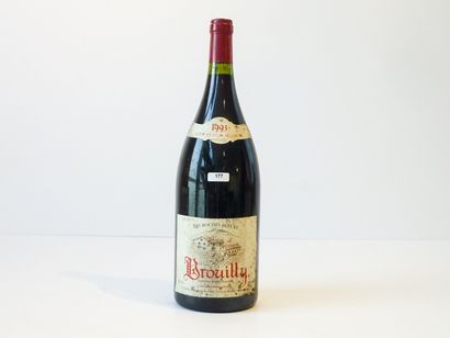 null BEAUJOLAIS, rouge, Brouilly - Les Roches bleues, 1993, un magnum [altératio...
