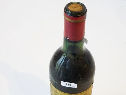 null BORDEAUX (MARGAUX), rouge, ensemble de cinq bouteilles :

Château Brane-Cantenac,...