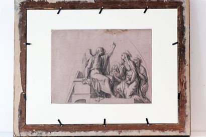 VALLIN Jacques Antoine (c.1760-c.1831) "Vénus entourée de putti dans un paysage"...