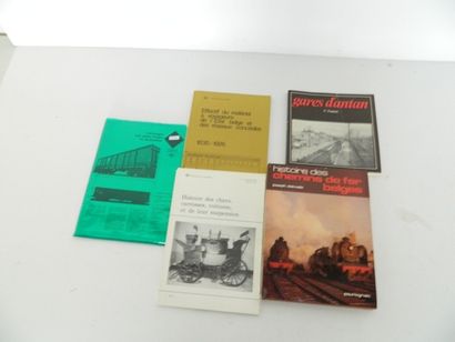 null Livres sur les chemins de fer en Belgique (5) : Joseph Delmelle, "Histoire des...