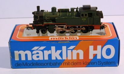 null MÄRKLIN 3101, loco-tender 130, série 96 002 de la SNCB, rare série spéciale...
