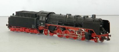 null MÄRKLIN 3082/2 (1978), locomotive à vapeur 141 noire, série 41 334 de la DB,...