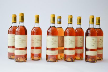 null BORDEAUX (SAUTERNES), blanc liquoreux, Château d'Yquem, 1er cru classé supérieur...