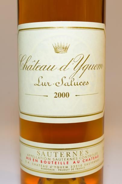 null BORDEAUX (SAUTERNES), blanc liquoreux, Château d'Yquem, 1er cru classé supérieur...