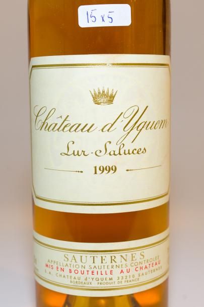 null BORDEAUX (SAUTERNES), blanc liquoreux, Château d'Yquem, 1er cru classé supérieur...