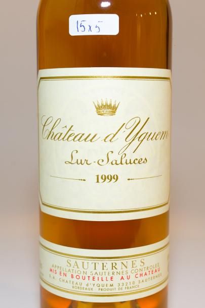 null BORDEAUX (SAUTERNES), blanc liquoreux, Château d'Yquem, 1er cru classé supérieur...