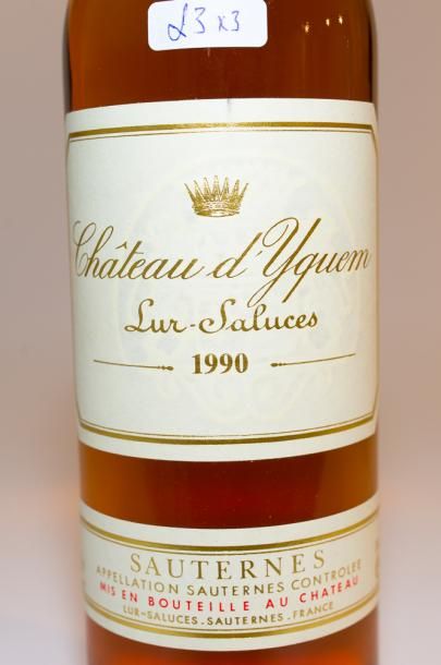 null BORDEAUX (SAUTERNES), blanc liquoreux, Château d'Yquem, 1er cru classé supérieur...