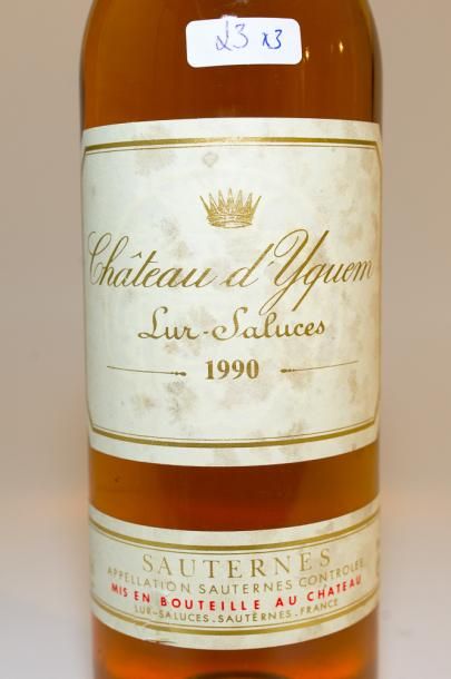null BORDEAUX (SAUTERNES), blanc liquoreux, Château d'Yquem, 1er cru classé supérieur...