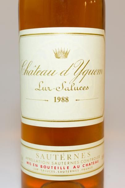 null BORDEAUX (SAUTERNES), blanc liquoreux, Château d'Yquem, 1er cru classé supérieur...