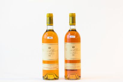 null BORDEAUX (SAUTERNES), blanc liquoreux, Château d'Yquem, 1er cru classé supérieur...