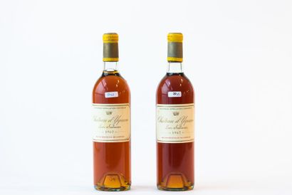 null BORDEAUX (SAUTERNES), blanc liquoreux, Château d'Yquem, 1er cru classé supérieur...