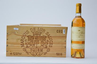 null BORDEAUX (SAUTERNES), blanc liquoreux, Château d'Yquem, 1er cru classé supérieur...